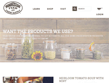 Tablet Screenshot of mountainfeed.com